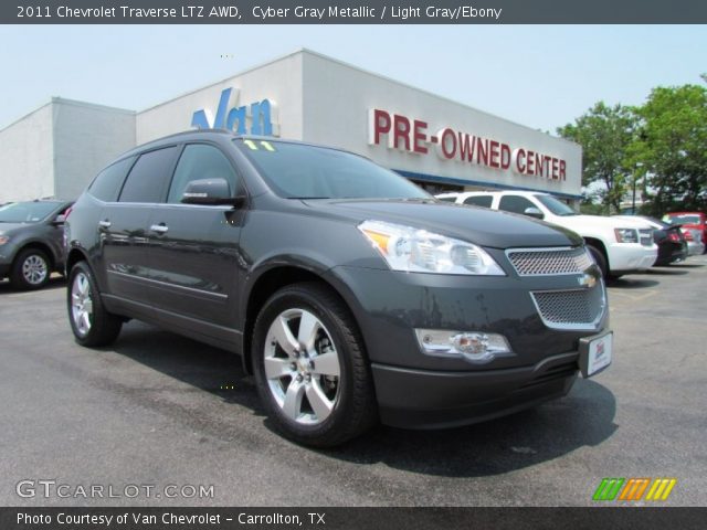 2011 Chevrolet Traverse LTZ AWD in Cyber Gray Metallic