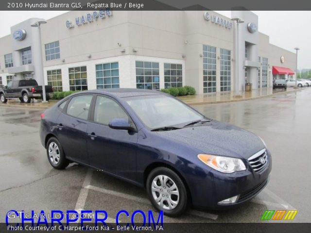 2010 Hyundai Elantra GLS in Regatta Blue