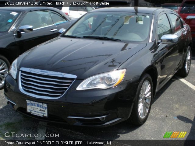 2011 Chrysler 200 Limited in Black