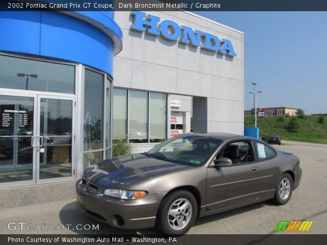 2002 Pontiac Grand Prix GT Coupe in Dark Bronzmist Metallic