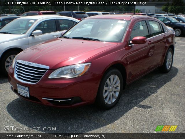 2011 Chrysler 200 Touring in Deep Cherry Red Crystal Pearl