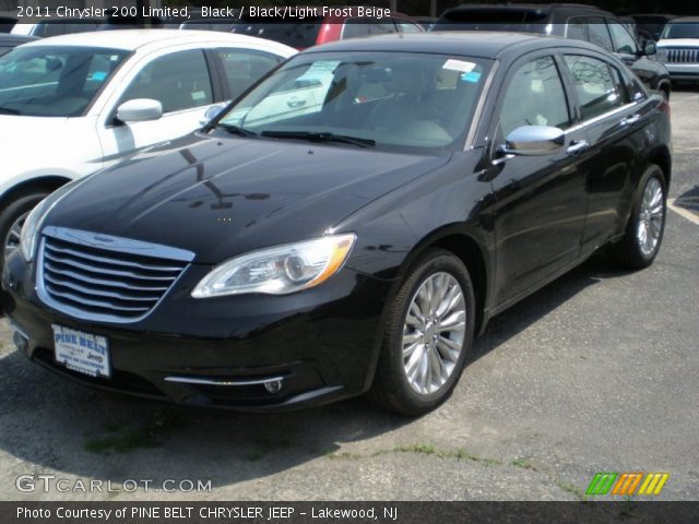 2011 Chrysler 200 Limited in Black