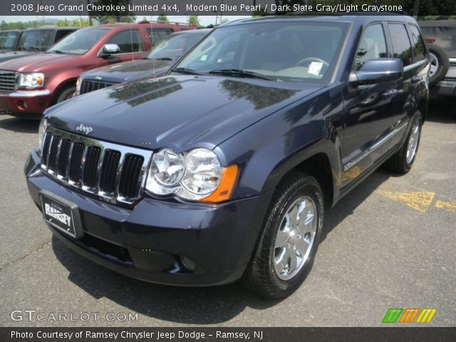 2008 Jeep Grand Cherokee Limited 4x4 in Modern Blue Pearl