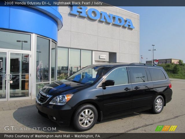 2008 Honda Odyssey EX-L in Nighthawk Black Pearl