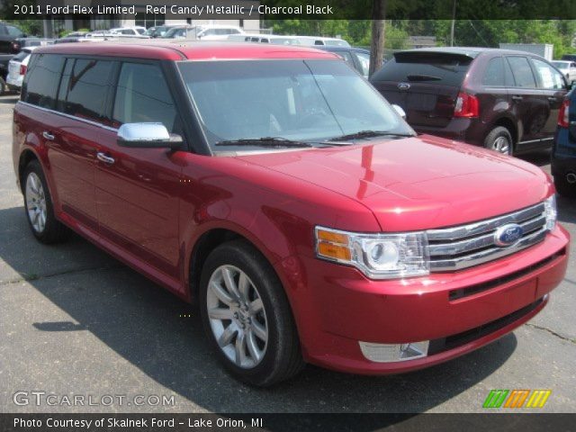2011 Ford Flex Limited in Red Candy Metallic