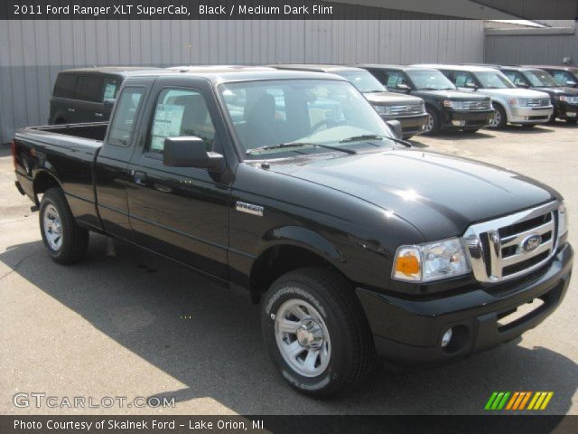 2011 Ford Ranger XLT SuperCab in Black