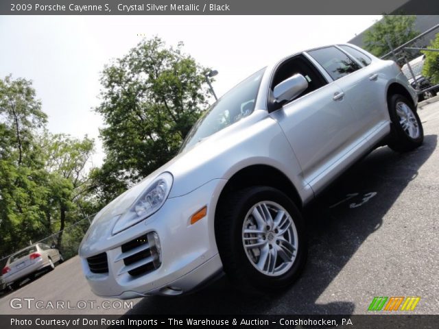 2009 Porsche Cayenne S in Crystal Silver Metallic