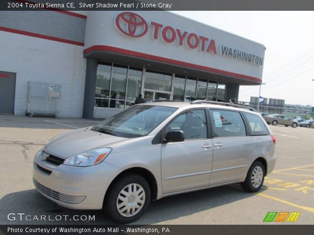 2004 Toyota Sienna CE in Silver Shadow Pearl