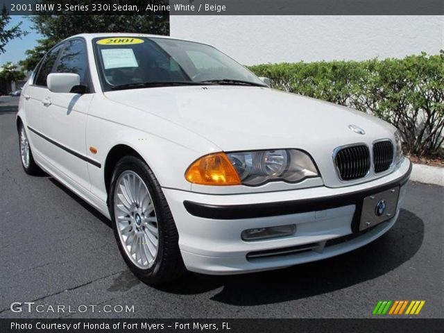 2001 BMW 3 Series 330i Sedan in Alpine White