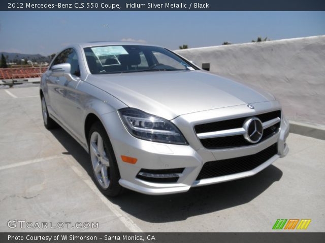 2012 Mercedes-Benz CLS 550 Coupe in Iridium Silver Metallic