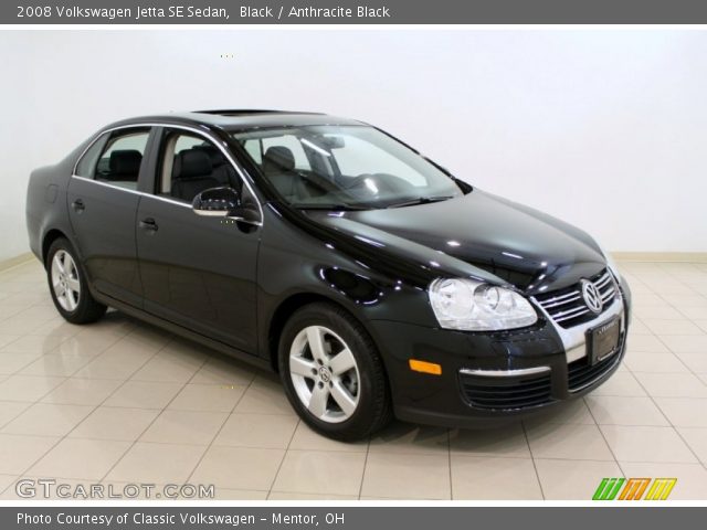 2008 Volkswagen Jetta SE Sedan in Black