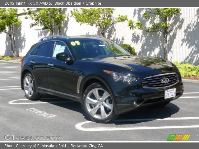 2009 Infiniti FX 50 AWD S in Black Obsidian