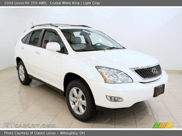 2009 Lexus RX 350 AWD in Crystal White Mica