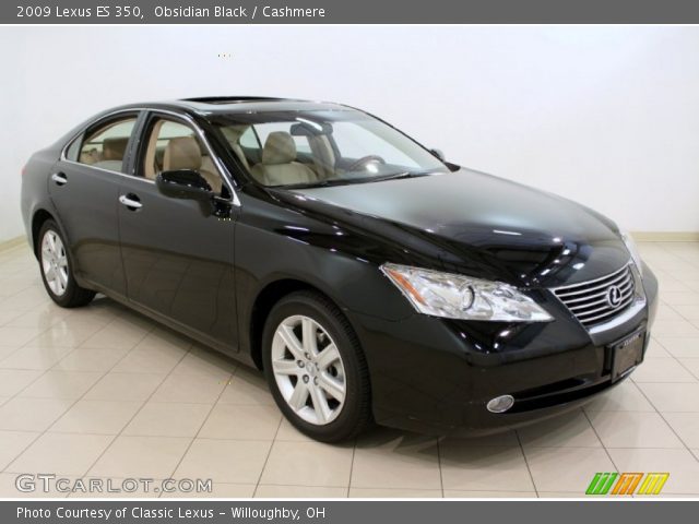 2009 Lexus ES 350 in Obsidian Black