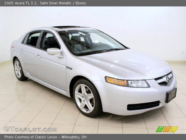 2005 Acura TL 3.2 in Satin Silver Metallic