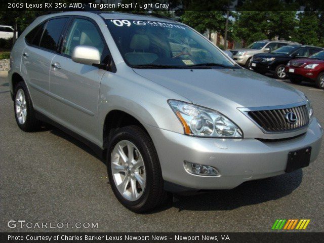2009 Lexus RX 350 AWD in Tungsten Pearl