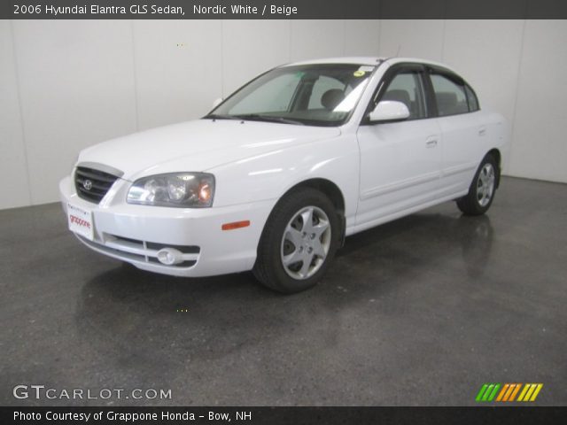 2006 Hyundai Elantra GLS Sedan in Nordic White