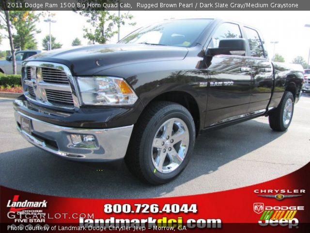 2011 Dodge Ram 1500 Big Horn Quad Cab in Rugged Brown Pearl