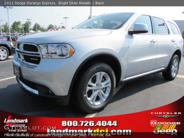 2011 Dodge Durango Express in Bright Silver Metallic