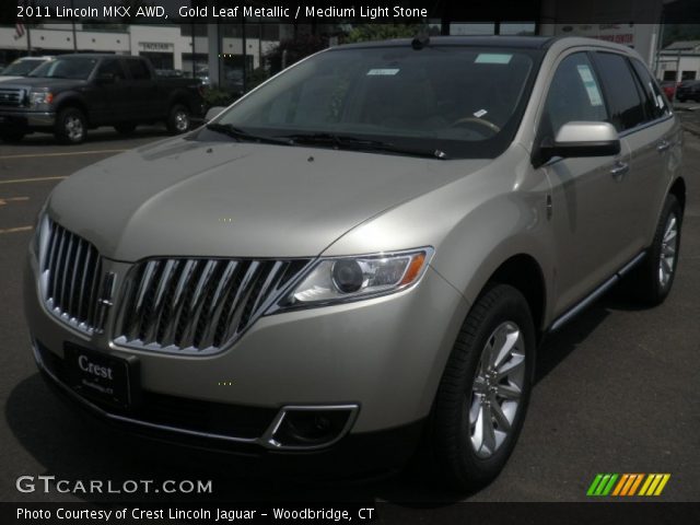 2011 Lincoln MKX AWD in Gold Leaf Metallic