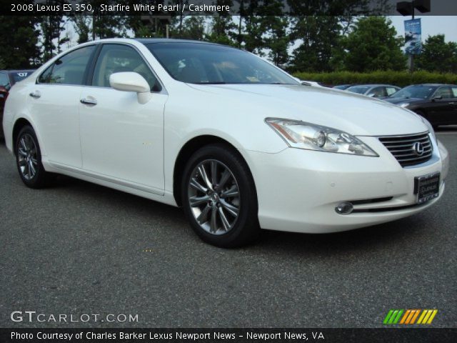 2008 Lexus ES 350 in Starfire White Pearl