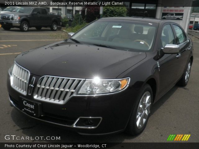 2011 Lincoln MKZ AWD in Bordeaux Reserve Metallic