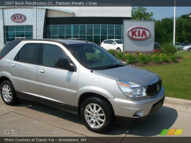 2007 Buick Rendezvous CX in Platinum Metallic