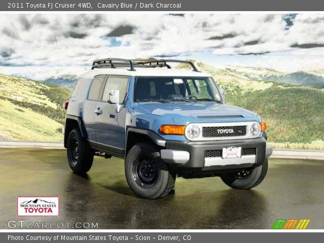 2011 Toyota FJ Cruiser 4WD in Cavalry Blue