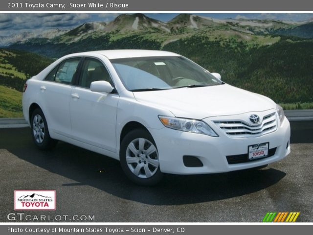 2011 Toyota Camry  in Super White