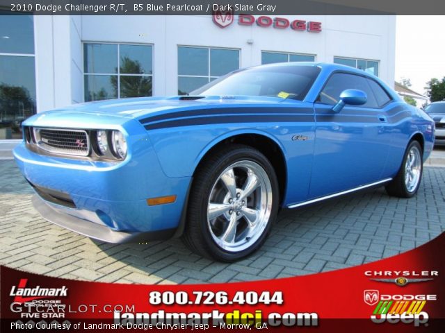 2010 Dodge Challenger R/T in B5 Blue Pearlcoat