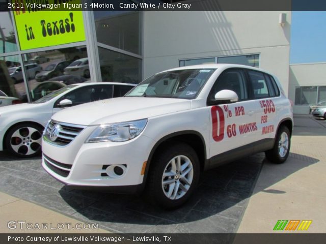 2011 Volkswagen Tiguan S 4Motion in Candy White