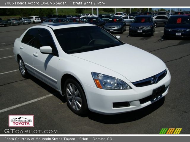 2006 Honda accord ex white