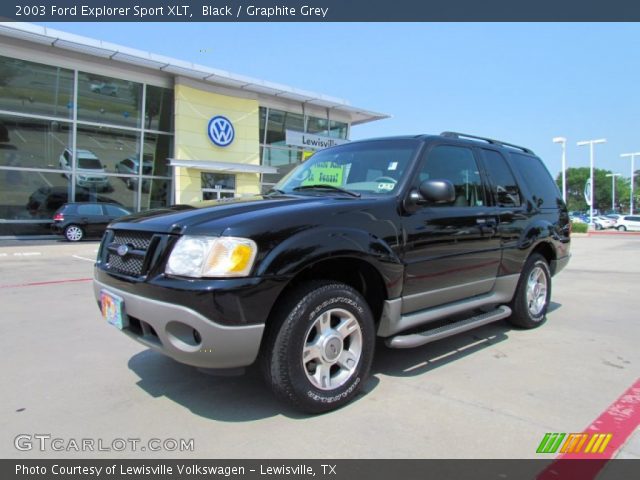 2003 Ford Explorer Sport XLT in Black