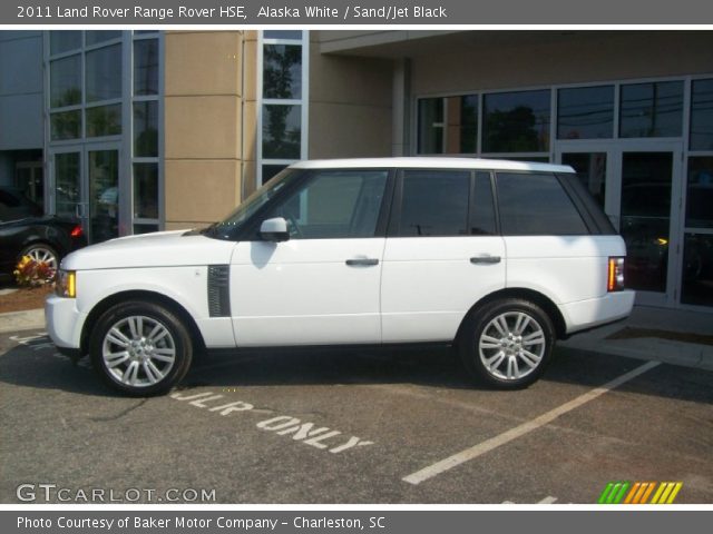 2011 Land Rover Range Rover HSE in Alaska White