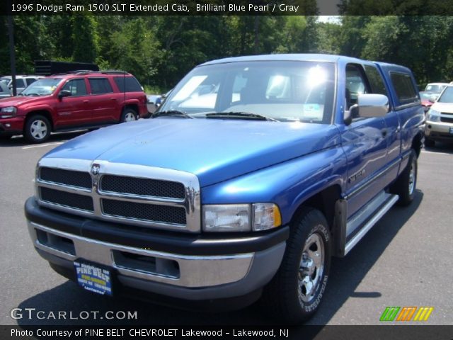 1996 Dodge Ram 1500 SLT Extended Cab in Brilliant Blue Pearl