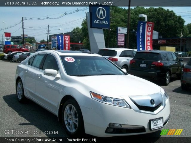 2010 Acura TL 3.5 Technology in White Diamond Pearl