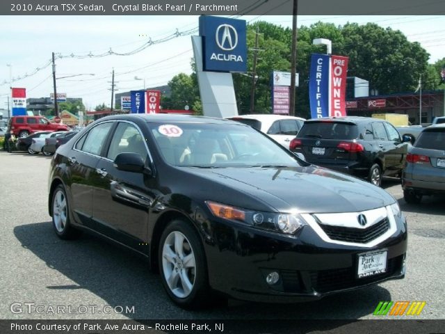 2010 Acura TSX Sedan in Crystal Black Pearl
