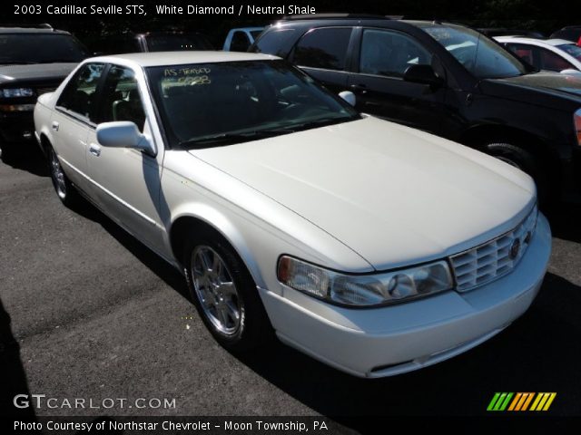 2003 Cadillac Seville STS in White Diamond