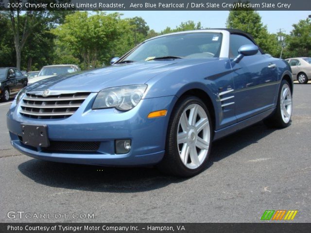 2005 Chrysler Crossfire Limited Roadster in Aero Blue Pearlcoat