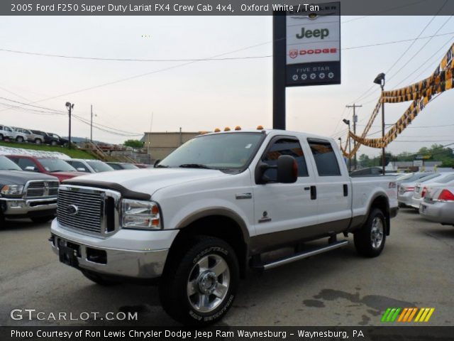 2005 Ford F250 Super Duty Lariat FX4 Crew Cab 4x4 in Oxford White