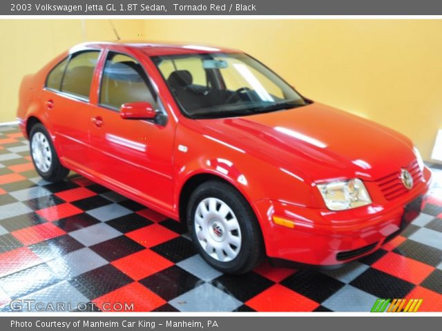 2003 Volkswagen Jetta GL 1.8T Sedan in Tornado Red