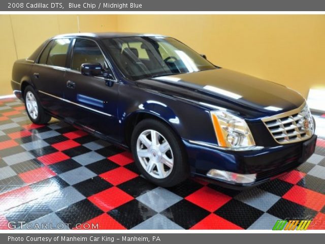 2008 Cadillac DTS  in Blue Chip