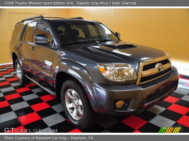 2008 Toyota 4Runner Sport Edition 4x4 in Galactic Gray Mica