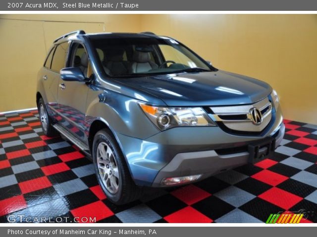 2007 Acura MDX  in Steel Blue Metallic