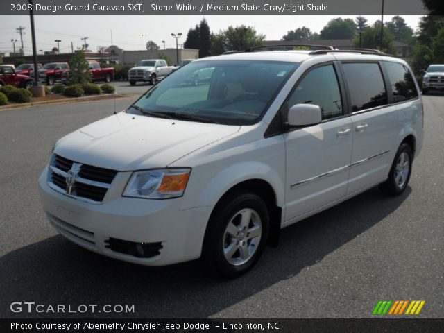 2008 Dodge Grand Caravan SXT in Stone White