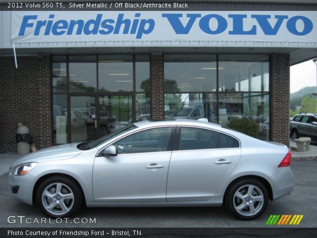 2012 Volvo S60 T5 in Silver Metallic