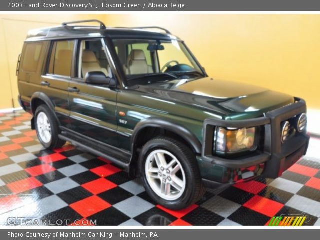 2003 Land Rover Discovery SE in Epsom Green