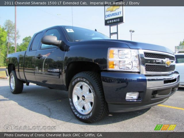 2011 Chevrolet Silverado 1500 LT Extended Cab in Imperial Blue Metallic