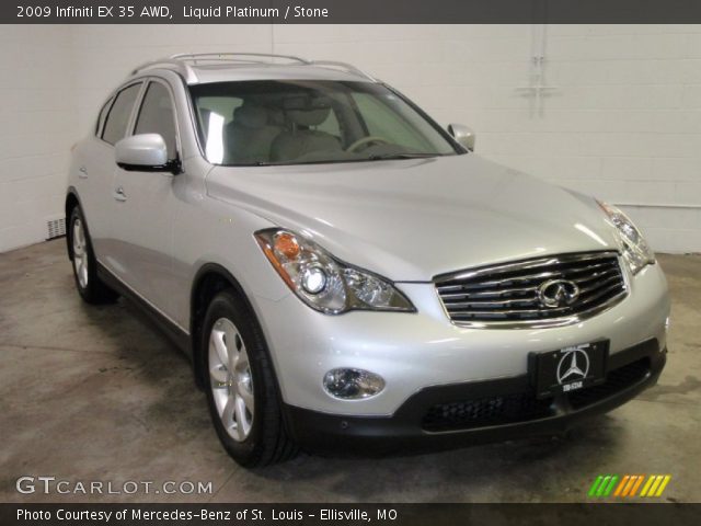 2009 Infiniti EX 35 AWD in Liquid Platinum