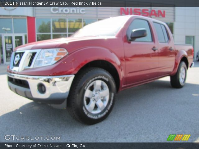 2011 Nissan Frontier SV Crew Cab in Red Brick